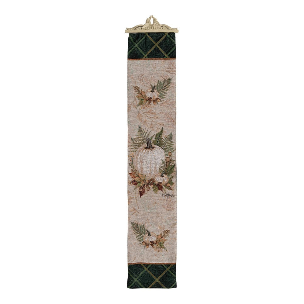 Fall Splendor Woven Bell Pull 9" x 41"