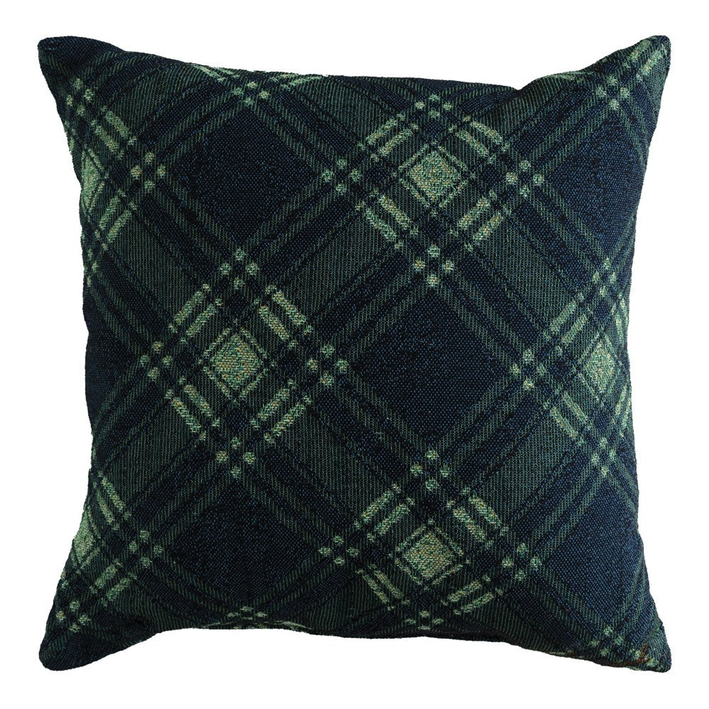 Escape To Nature Woven Pillow 17" x 17"