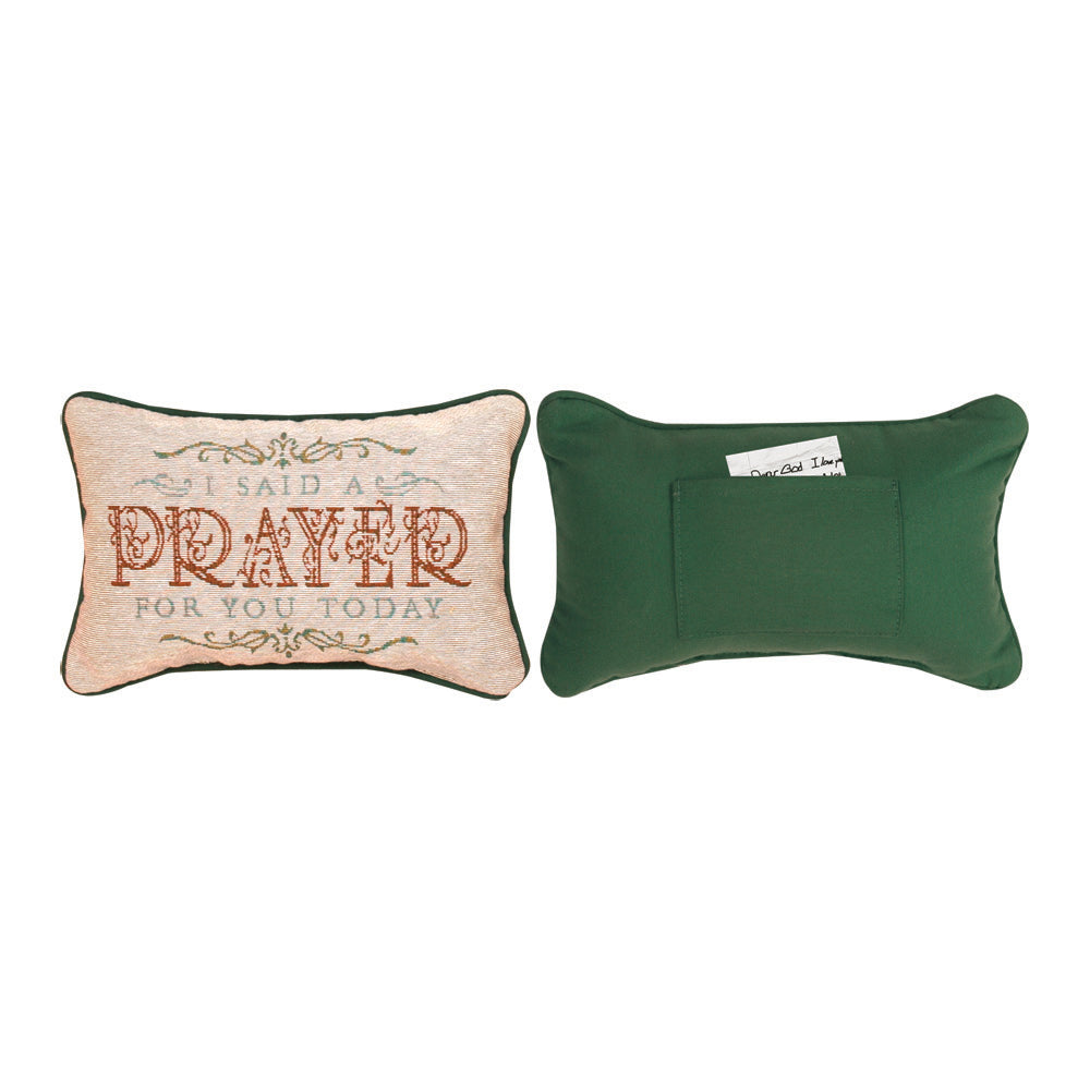 Daily Dev Today I Said -Word Pillow