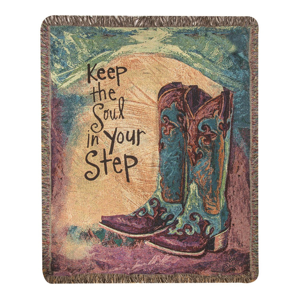 City Soul Tapestry Throw 50X60 Woven Throw