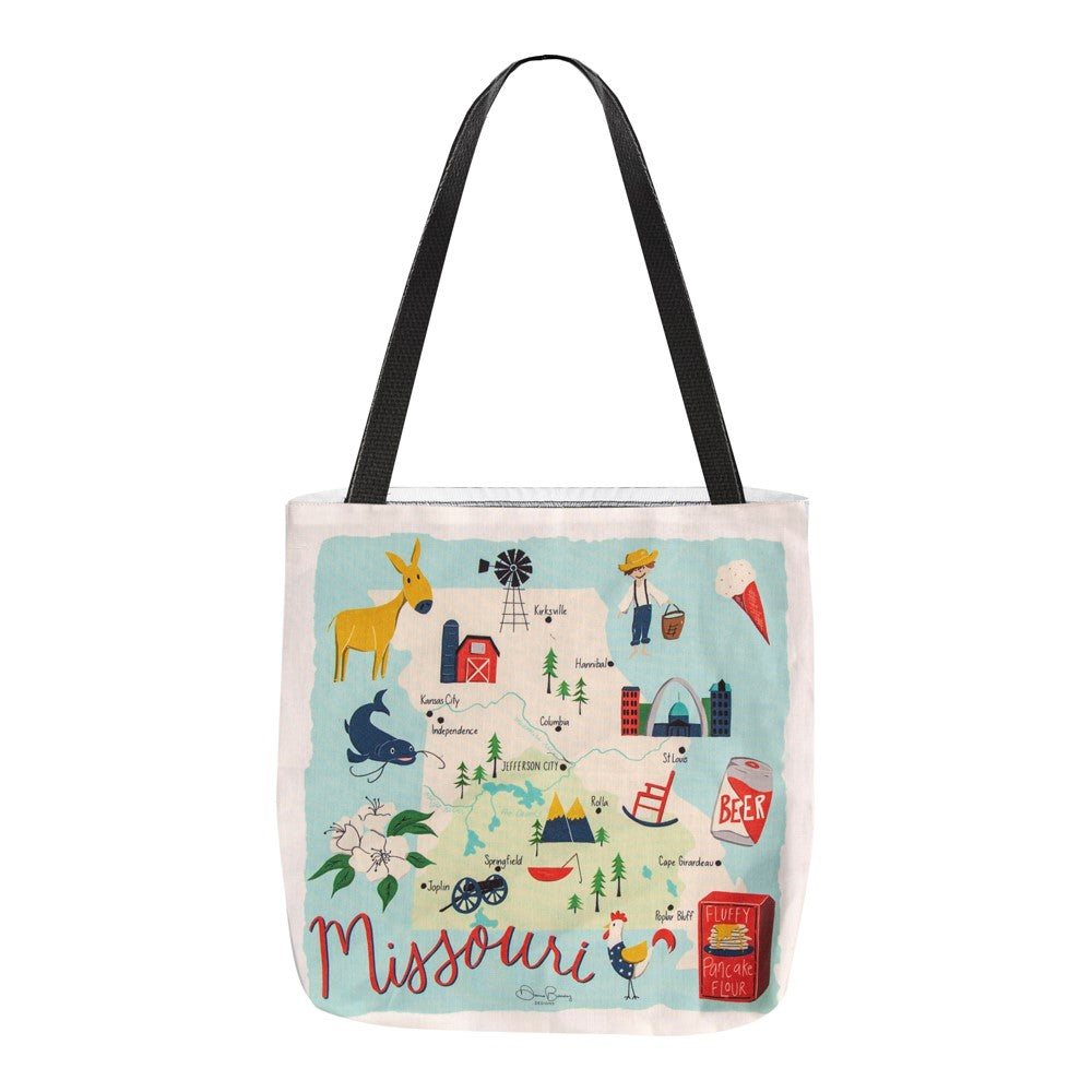 Missouri Map 18" Tote Bag