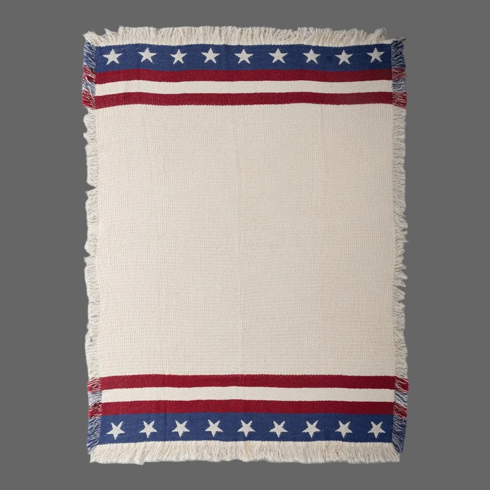 Americana 2-Layer Tapestry Throw