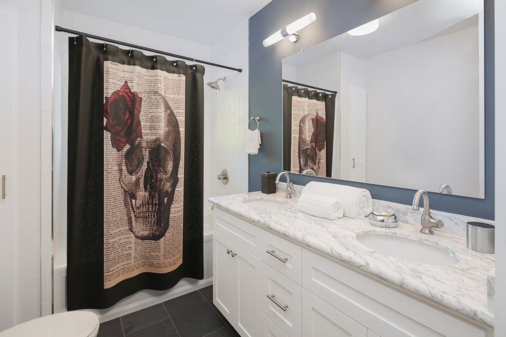 Shower Curtains 71x74 Rose