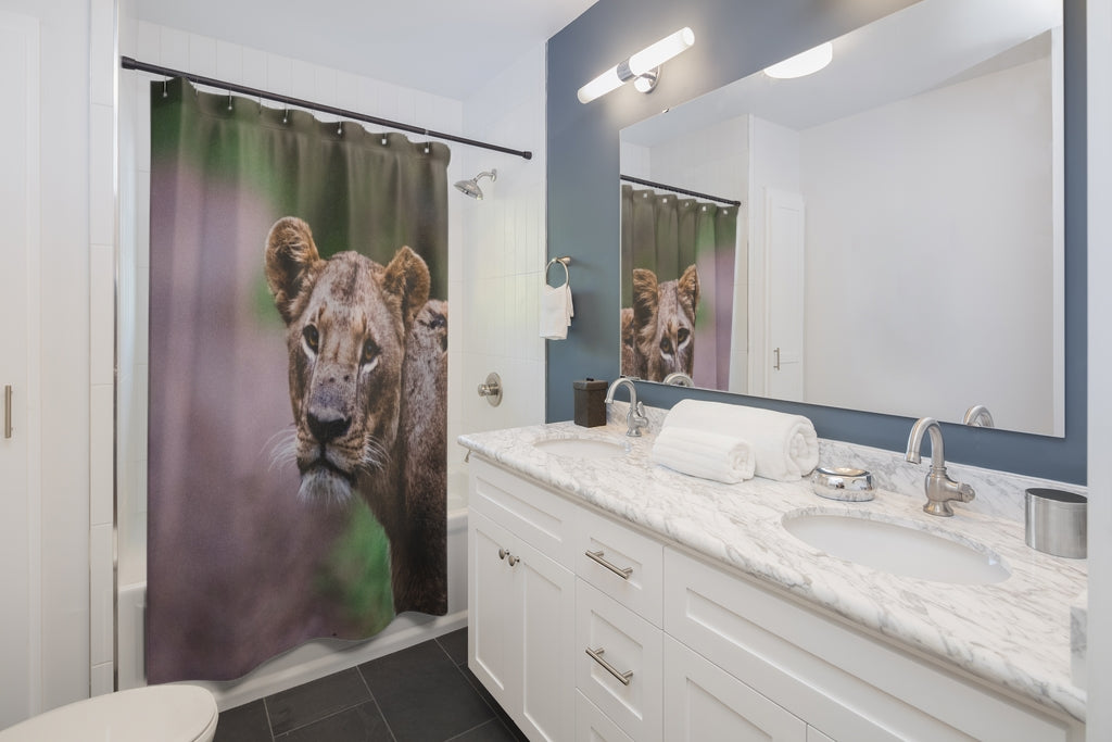 Shower Curtains 71x74 Lioness