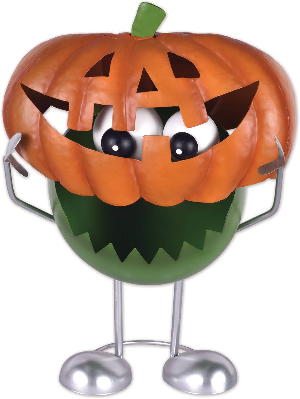 Pumpkin Monster Porch Sitter