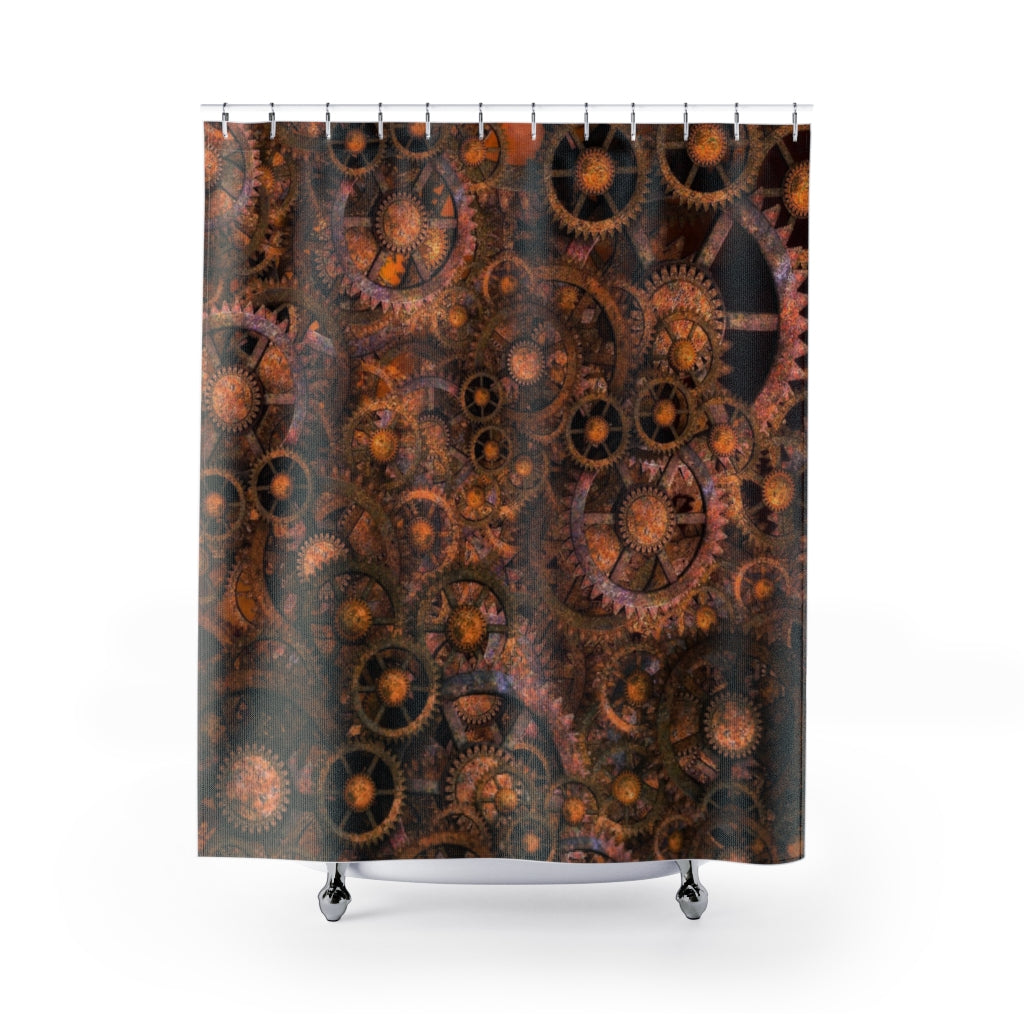 Shower Curtains 71x74 Steampunk