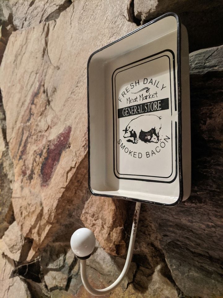 General Store Metal Wall Hook 10"x6"x1"