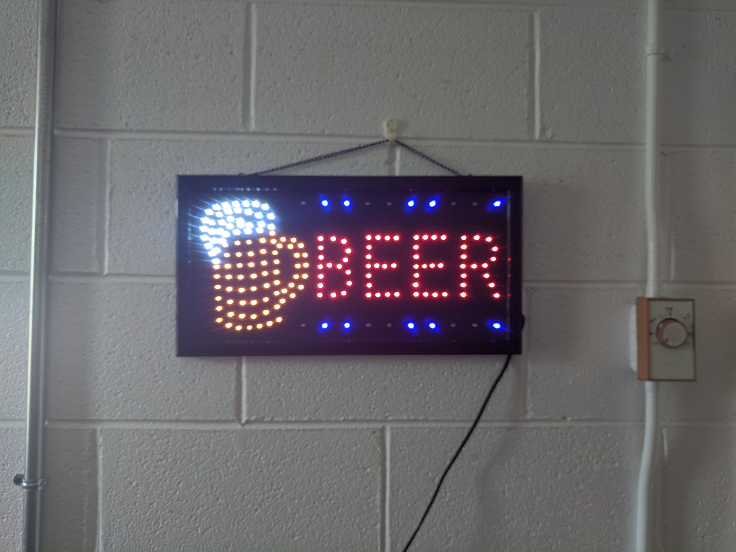 LED Beer 19"x10"