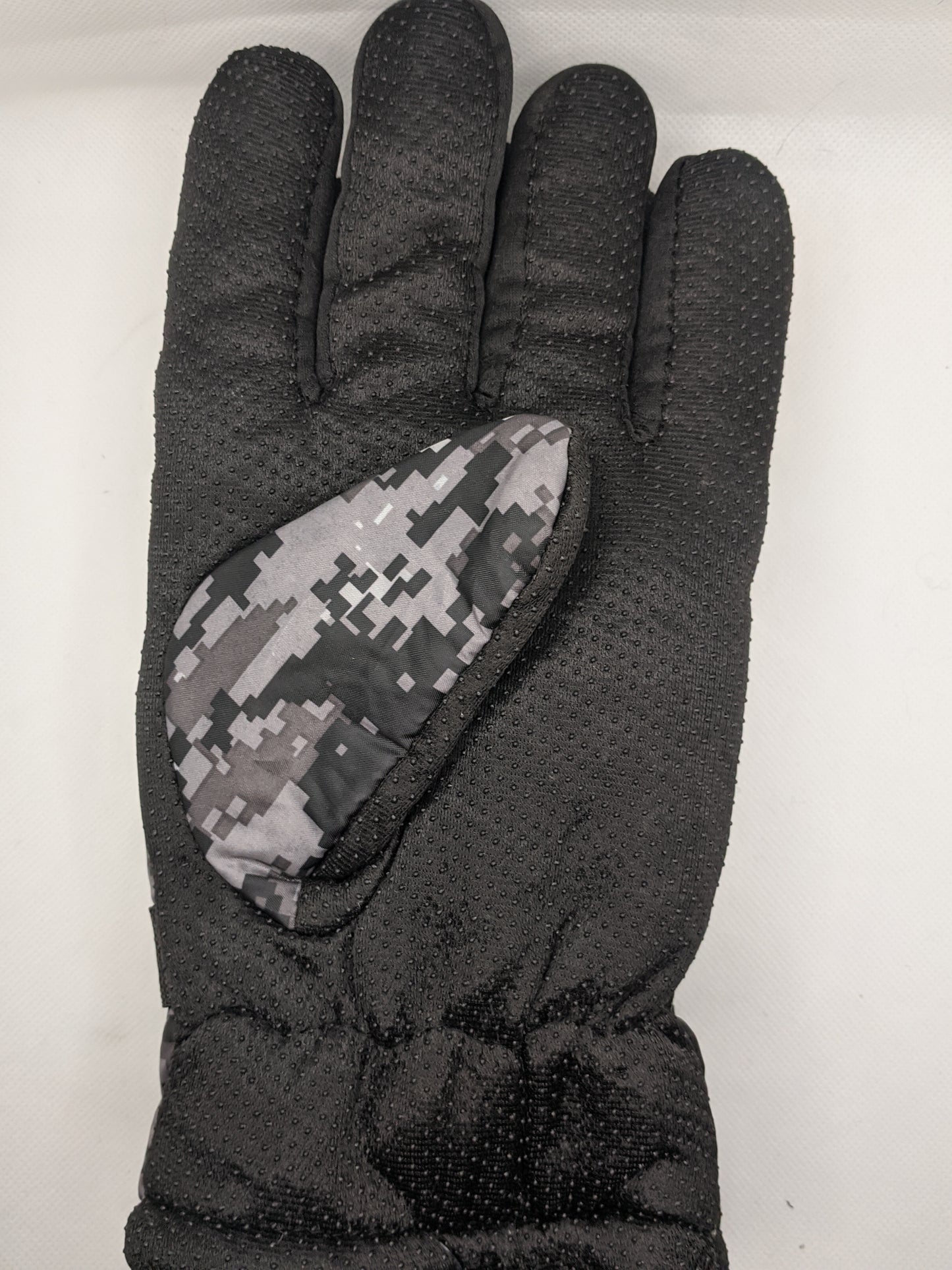 Mens Large Winter Gloves - Water Resistant - Camo