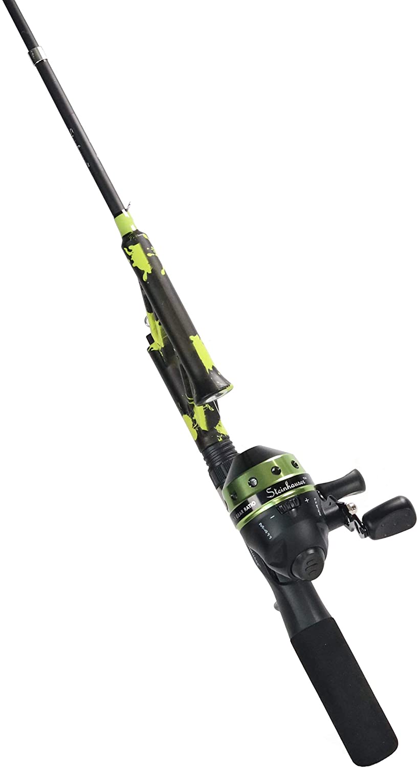 Profishiency Telescopic Fishing Rod and Spincast Reel Combo Micro Series - for Both Kids and Adults