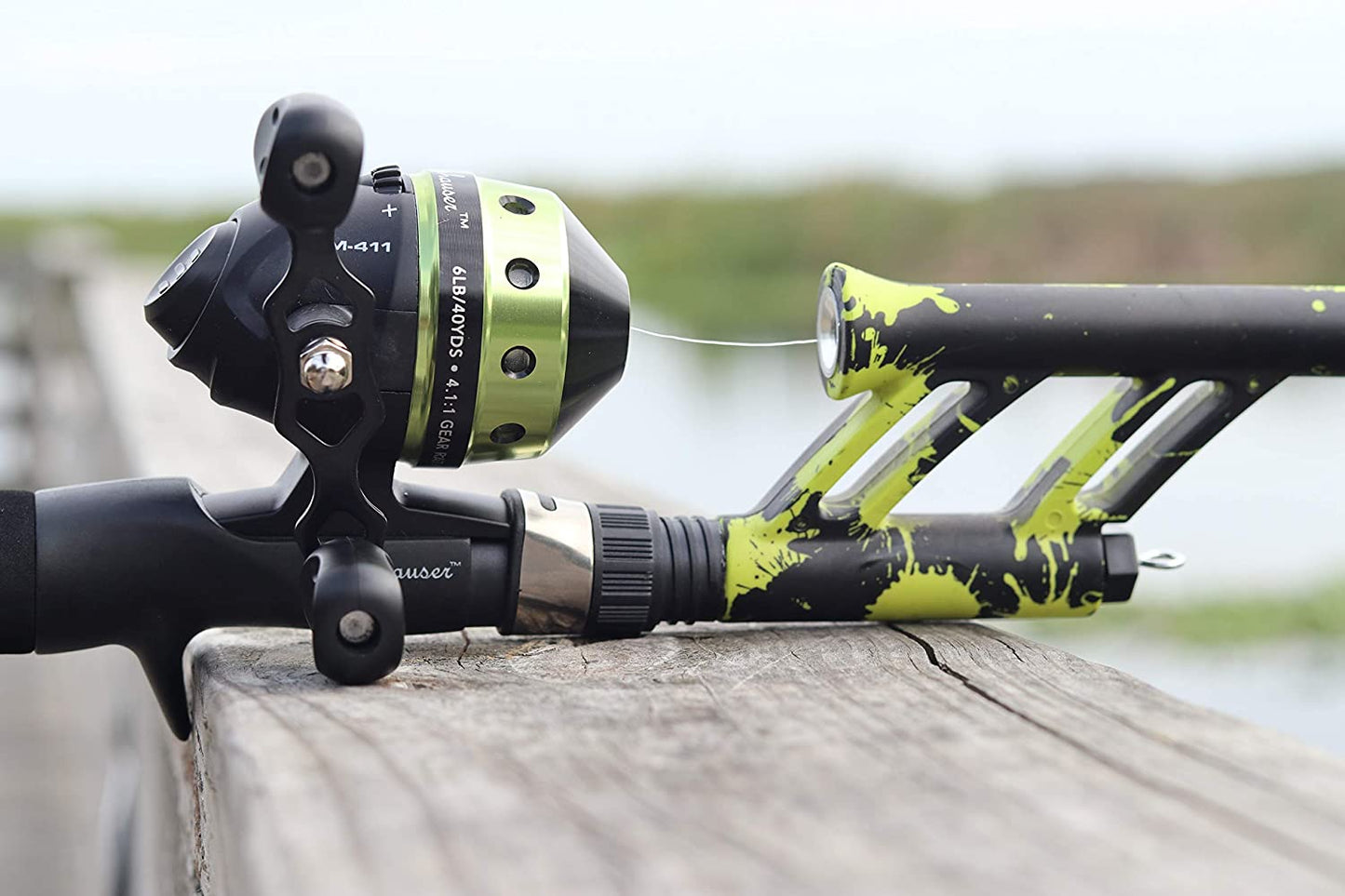 Profishiency Telescopic Fishing Rod and Spincast Reel Combo Micro Series - for Both Kids and Adults