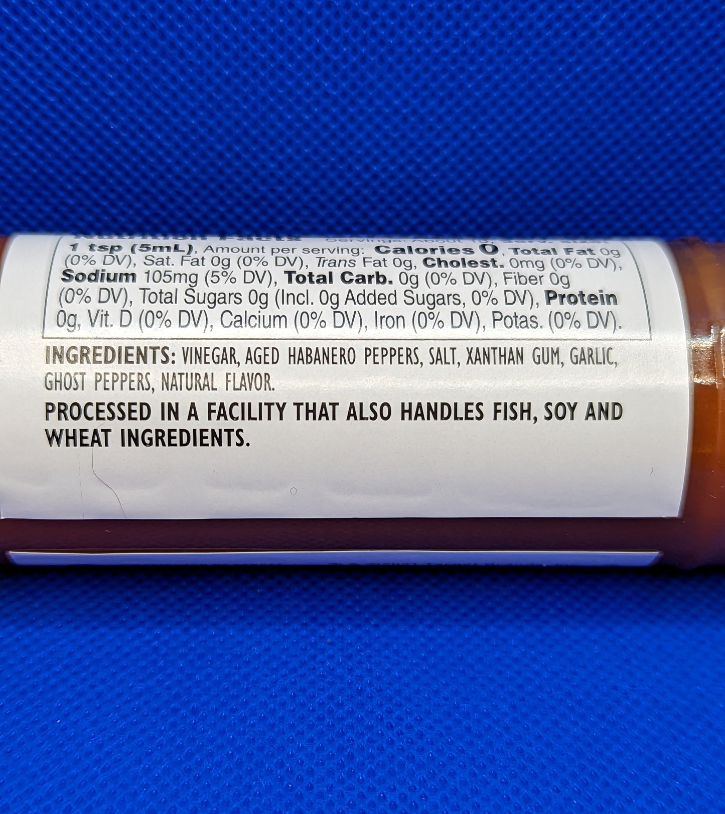 No. 10 Ghost Pepper Sauce 8/2023 3fl oz
