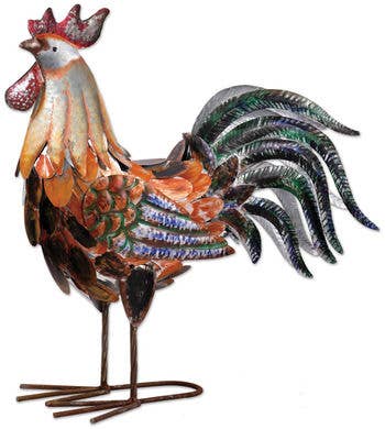 Painted Rooster 20in