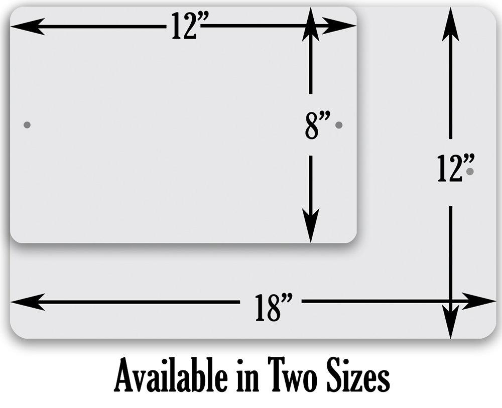 Laundry When To Fold 'Em - Metal Sign - 8x12" - Made in the USA !