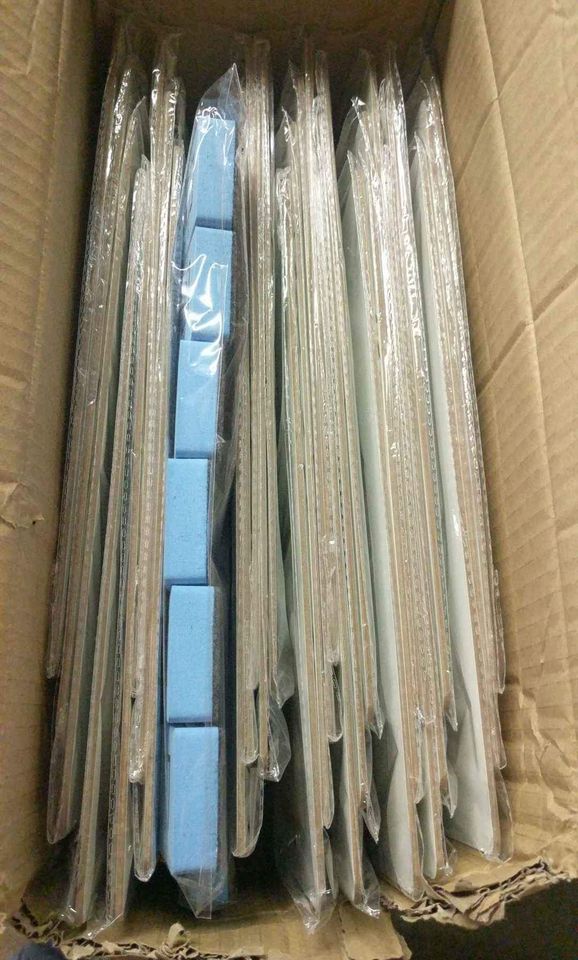 Scribbled 30 pack dry erase clip boards with erasers