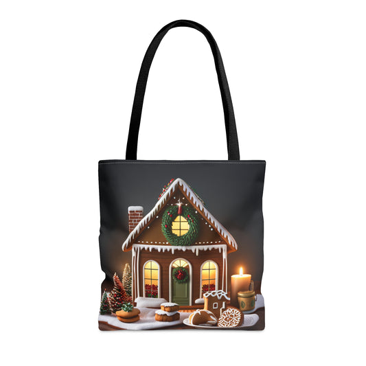 Gingerbread House Tote Bag