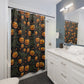 Halloween Haunted Forest Shower Curtain 71x74