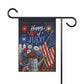 4th of July Garden Flag — Happy 4th of July Patriotic House & Yard Banner