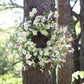 Daisy Wreath 23"D Polyester