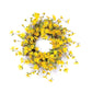 Yellow Daisy Floral Wreath 23"D