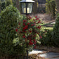 Lantern Wreath Holder 43.5"H Metal/Glass