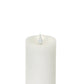 Simplux Designer LED Candle with Moving Flame and Remote (Set of 2) White 5"