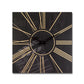 Modern Movie Theatre Wall Clock (Set of 2) 15.5"SQ