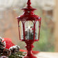 Traditional Lantern Post Tabletop Candle Holder (Set of 2)