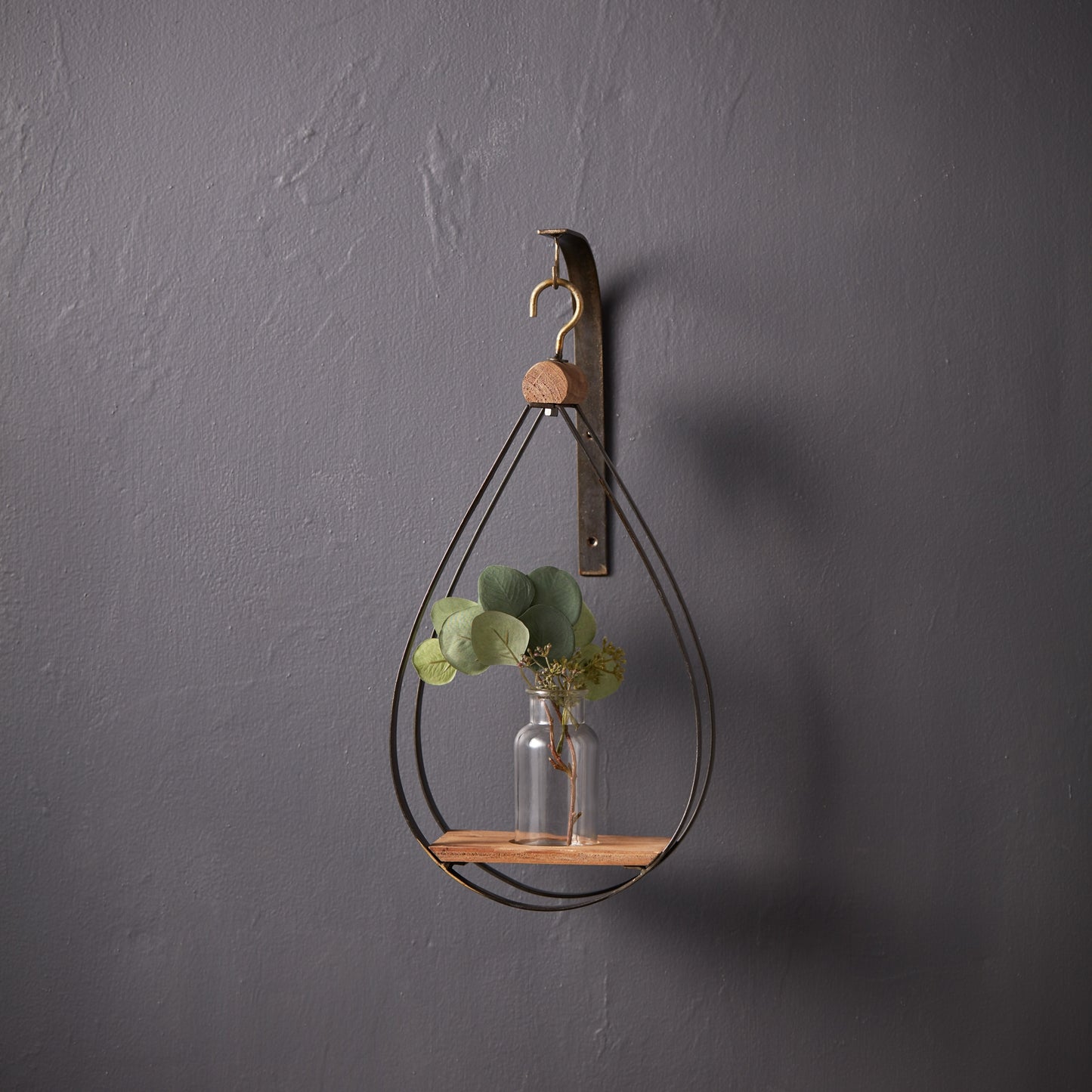 Hanging Bottle Vase (Set of 2)  21"H