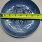 Jule After 1965 deer plate 7.25" w/wire hanger