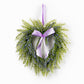 Lavender Heart Wreath (Set of 2) Twig/Plastic 10"
