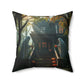 Halloween Themed Decorative Pillow, Spooky Pillows, Home Decor, Fall Décor, Ghostly Decor, Autumn Pillow, Pumpkin Decor