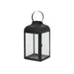 Lantern (Set of 3) 10"H, 12.75"H, 16"H Iron/Glass