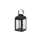 Lantern (Set of 3) 10"H, 12.75"H, 16"H Iron/Glass