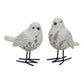 Bird (Set of 2) 5"H, 5.25"H Resin