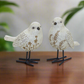 Bird (Set of 2) 5"H, 5.25"H Resin