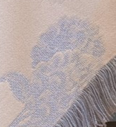 Etre Fleur Blue Rayon Throw 50x60