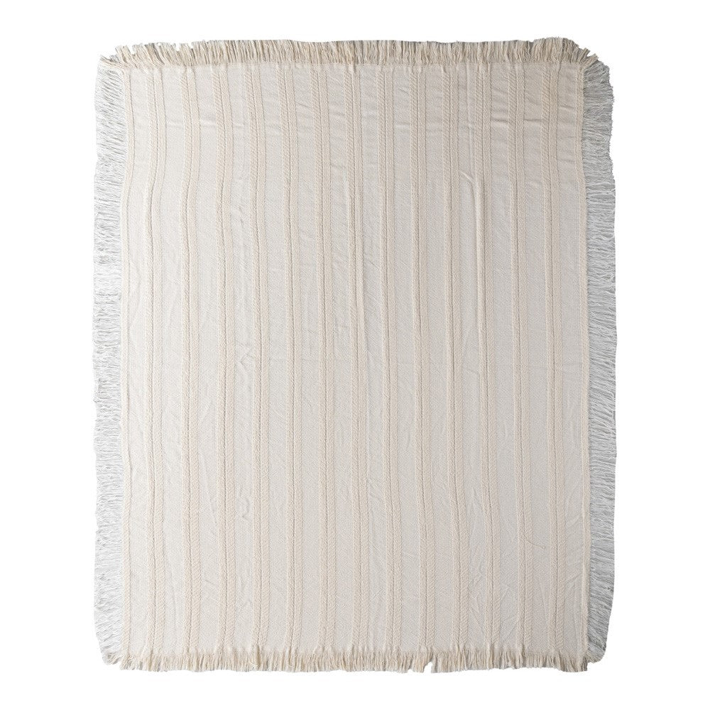 Olive Branch 2-Layer Tapestry Throw