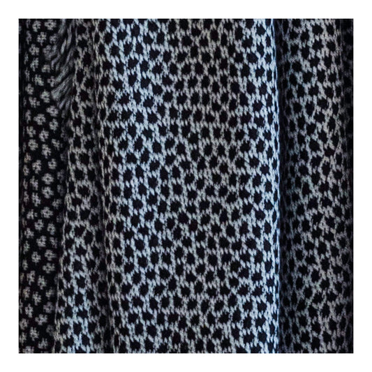 Lynx  Natural/Black 48X60 Rayon Throw Blanket