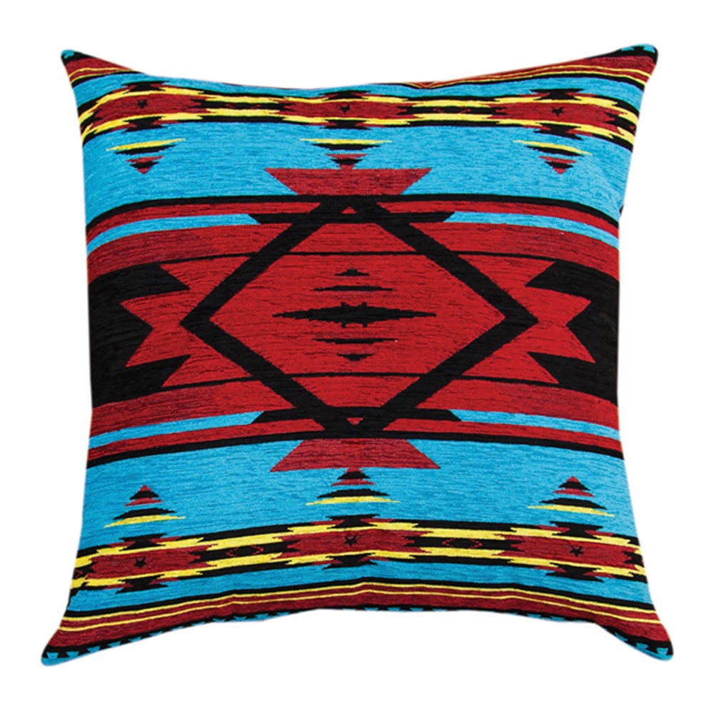 Flame Bright Tapestry Pillow 26" Throw Pillow