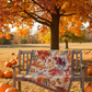 Autumn Colors Tapestry Throw 50x60