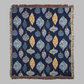 Blue White Christmas-50X60 Tapestry Throw