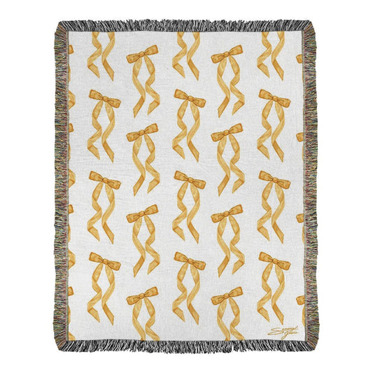 Dom Perignon Tapestry Throw 50x60 Woven