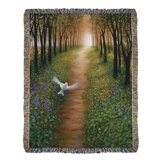 Dove Tapestry Throw 50" x 60"