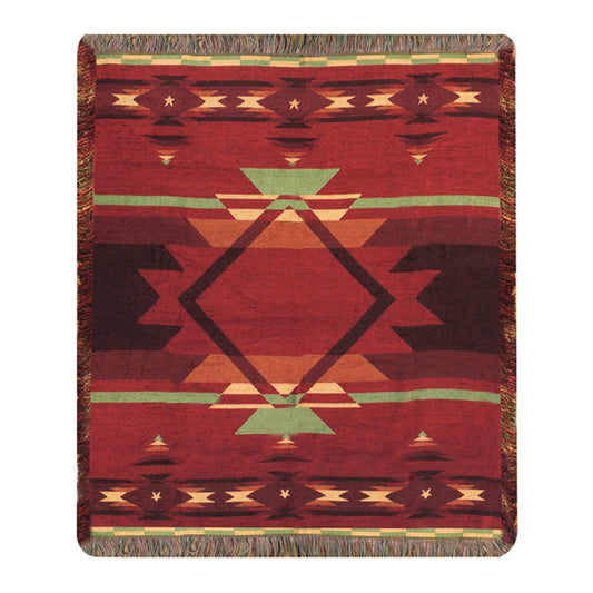 Flame Tapestry Throw 50X60 Woven Throws