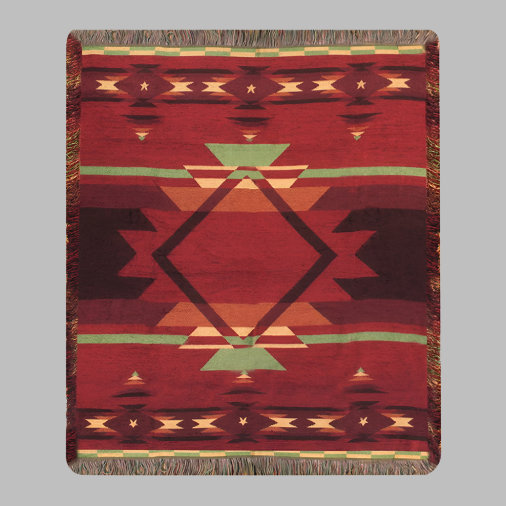 Flame Tapestry Throw 50X60 Woven Throws