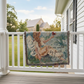 For We Walk By Faith Tapestry Throw 50x60