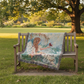 For We Walk By Faith Tapestry Throw 50x60
