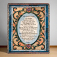 Lord's Prayer Tapestry Throw 50"x60" 100% Cotton