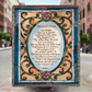 Lord's Prayer Tapestry Throw 50"x60" 100% Cotton